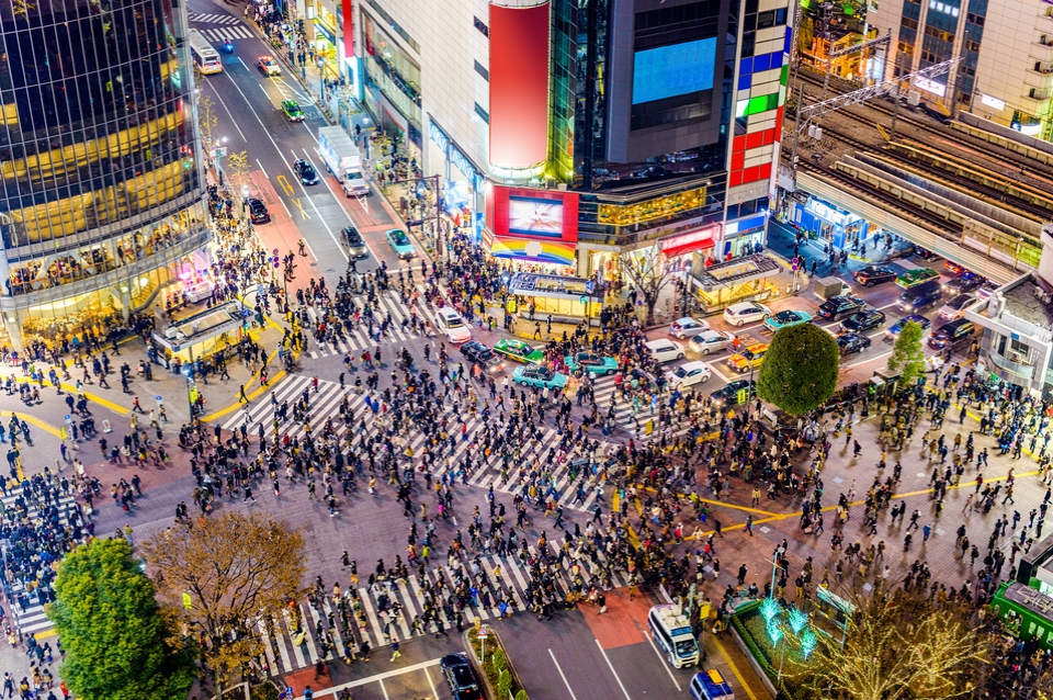 東京_渋谷スクランブル交差点（イメージ）